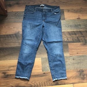 Loft curvy skinny jeans